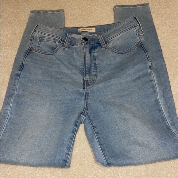 🔥 FINAL PRICE ✨ MADEWELL ✨ 11” Roadtripper Light Wash Jeans LIKE NEW! Size 26 - Picture 5 of 8